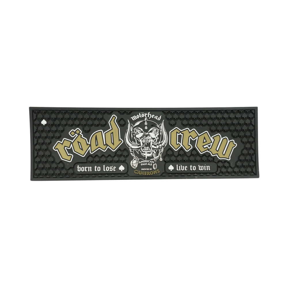 Tappetino per bicchieri da birra Camerons 50x16 Nero Motörhead Bicchieri Scolapentole in gomma