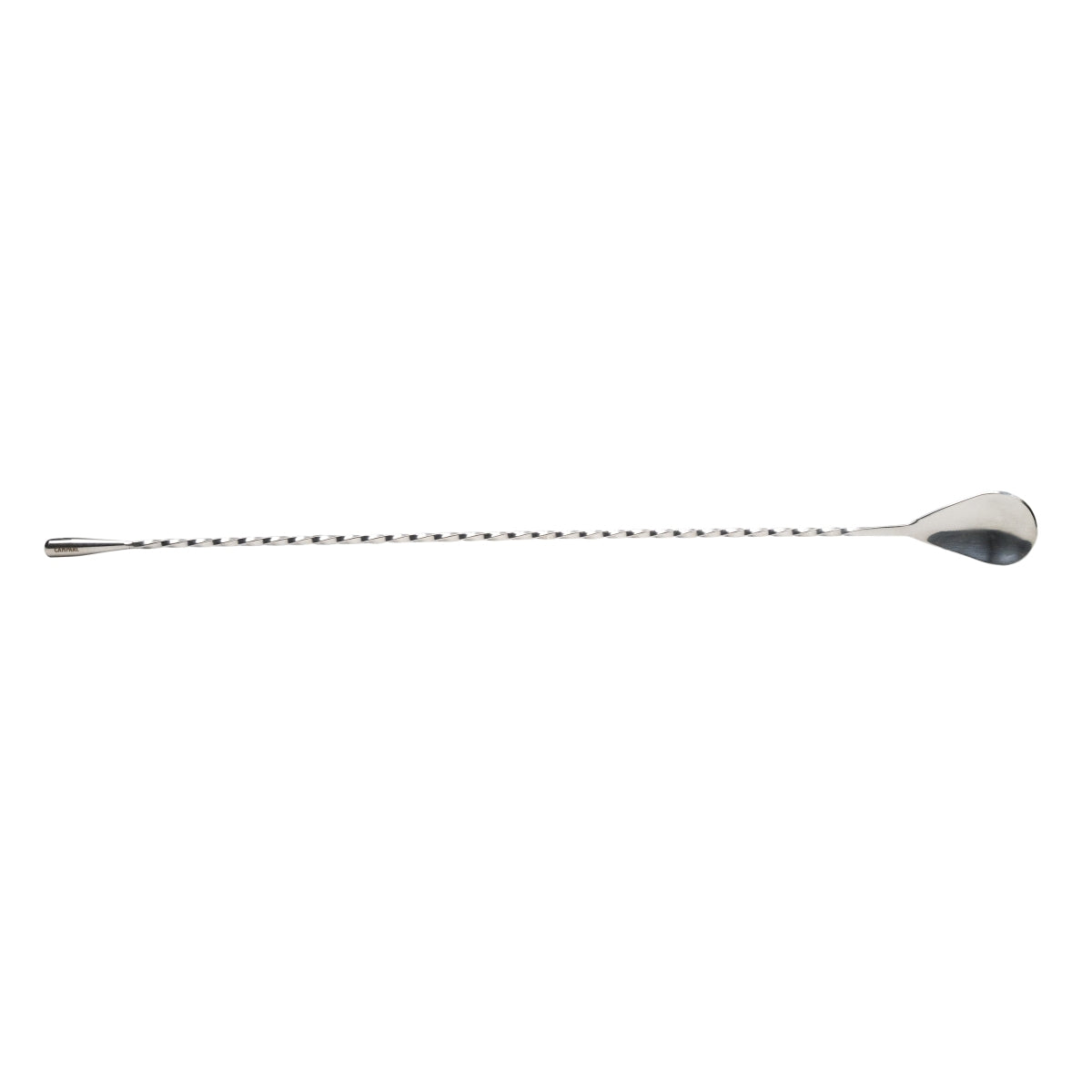 Cucchiaio da cocktail Campari Stirrer in acciaio inox tornito, misurino per long drink e aperitivi