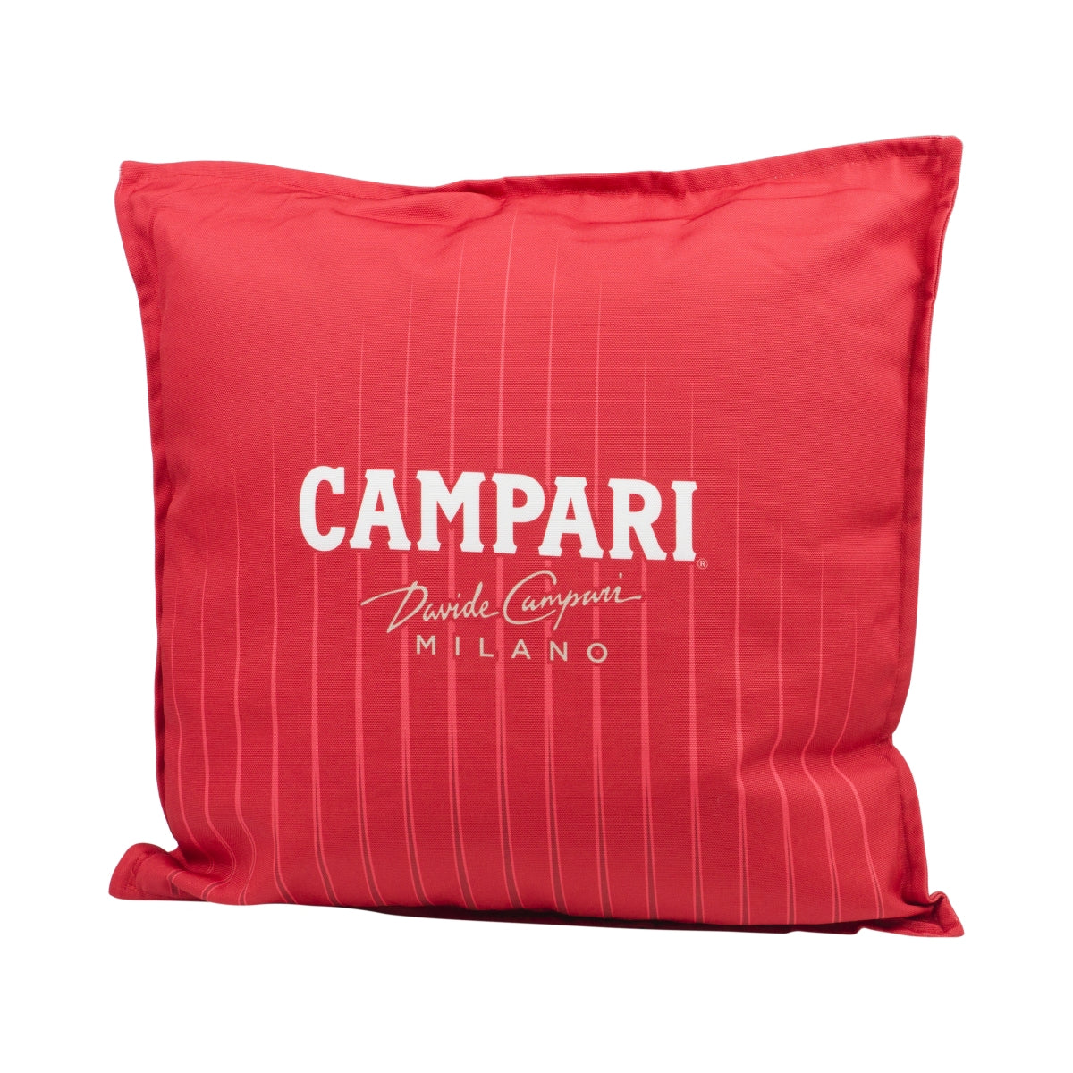 Cuscino Campari rosso "Milano" Tessuto Divano lounge da esterno Decorativo rosso Design Negroni