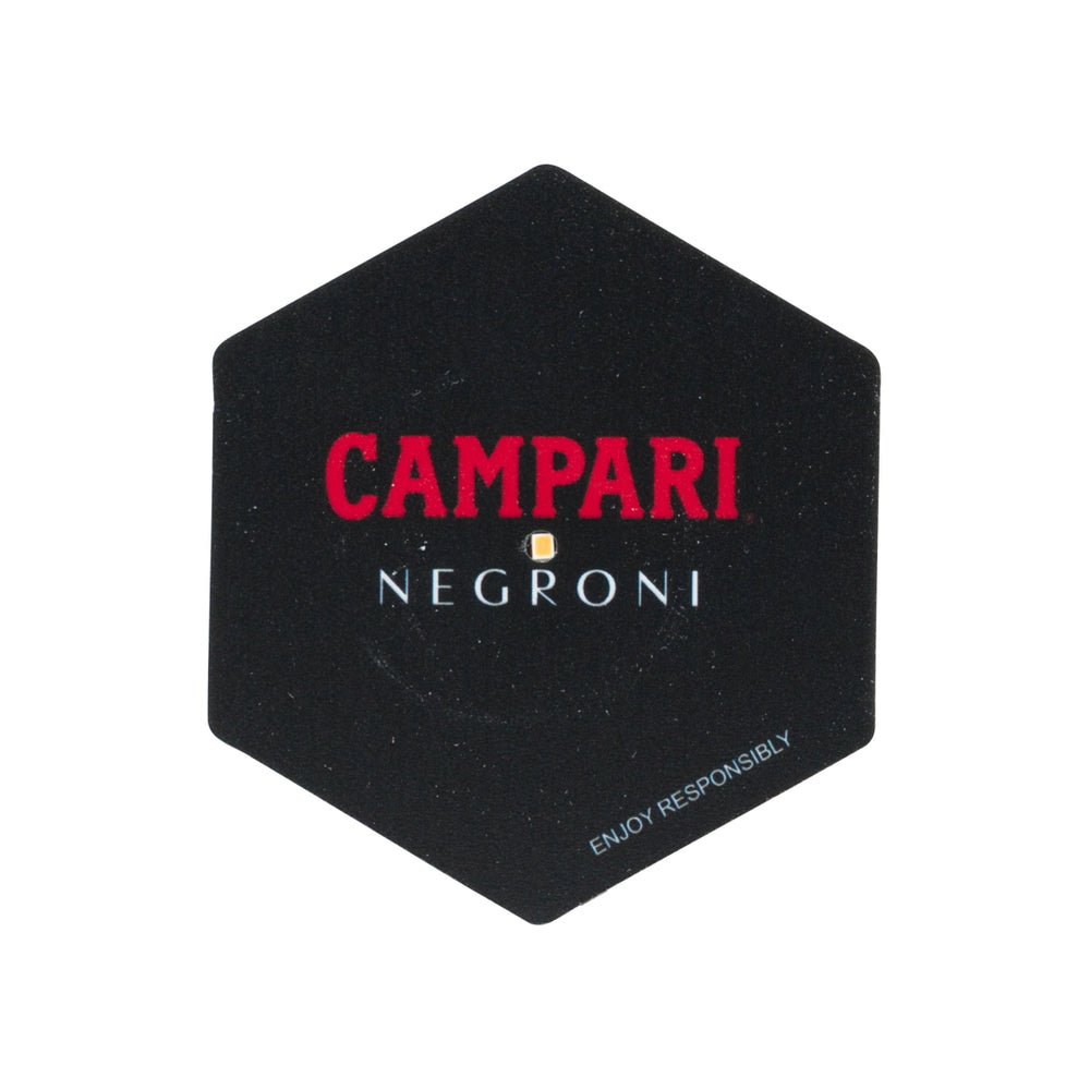 Campari LED Coaster Sottobicchiere in vetro Negroni Sensore a pressione Sottobicchiere da bar