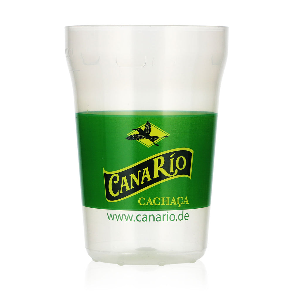 Bicchiere da rum Canario da 0,3 l in plastica, bicchieri riutilizzabili "Brazil"