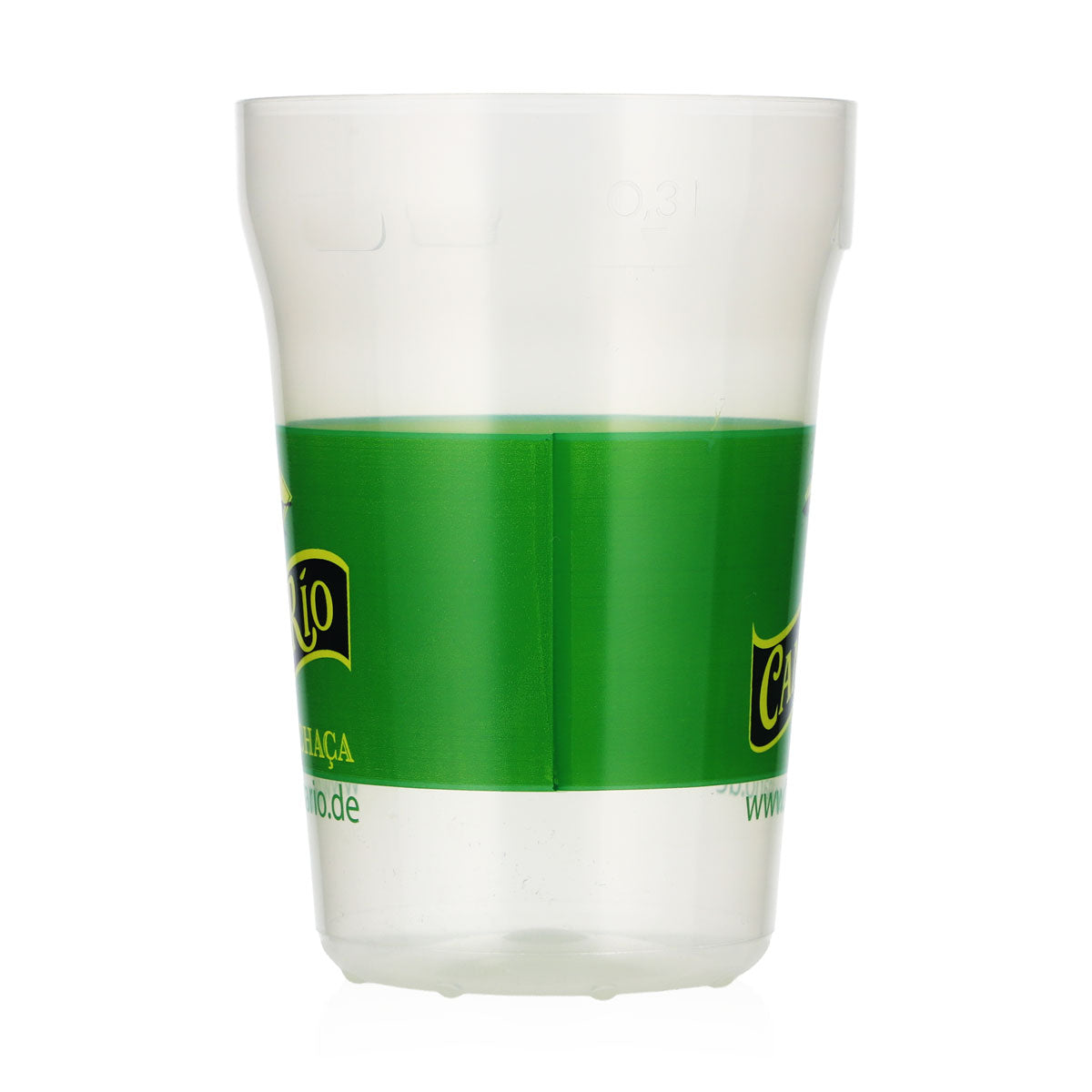 Bicchiere da rum Canario da 0,3 l in plastica, bicchieri riutilizzabili "Brazil" – Vista 3