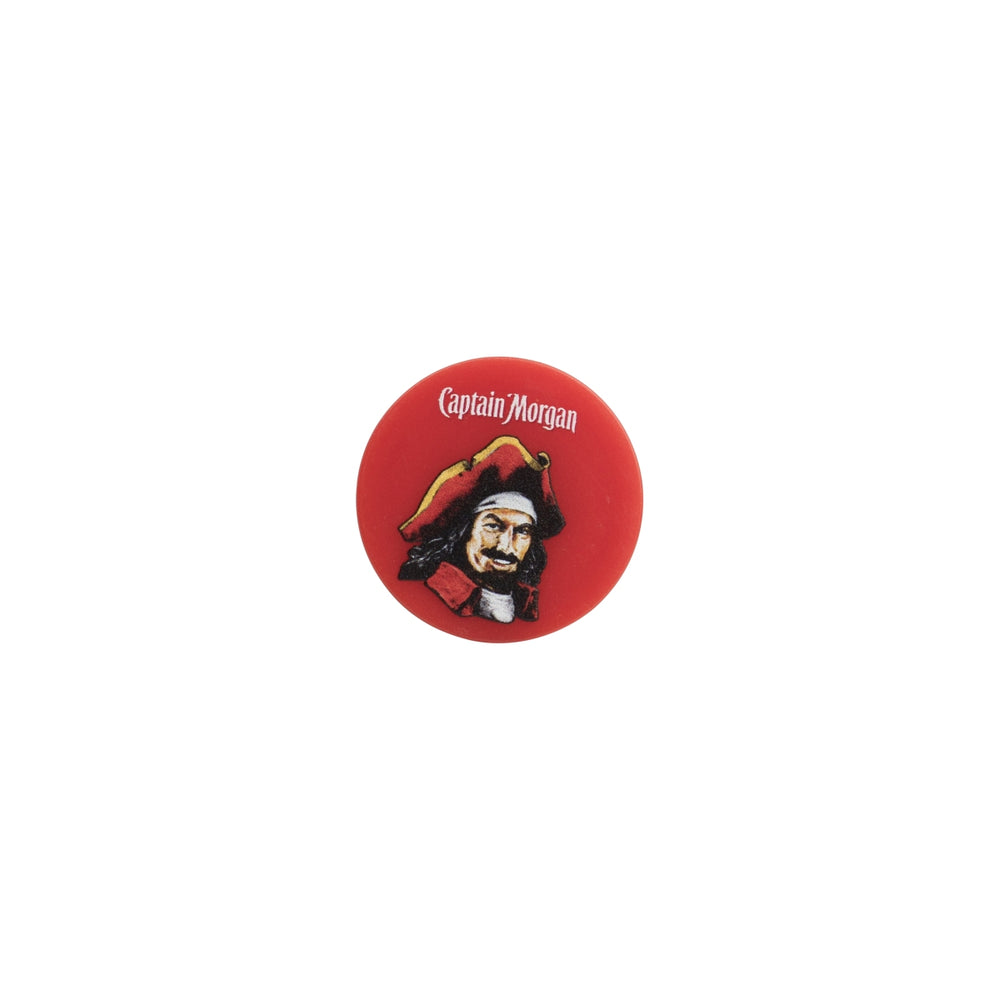Supporto per smartphone Captain Morgan con impugnatura e asta per selfie a forma di pirata