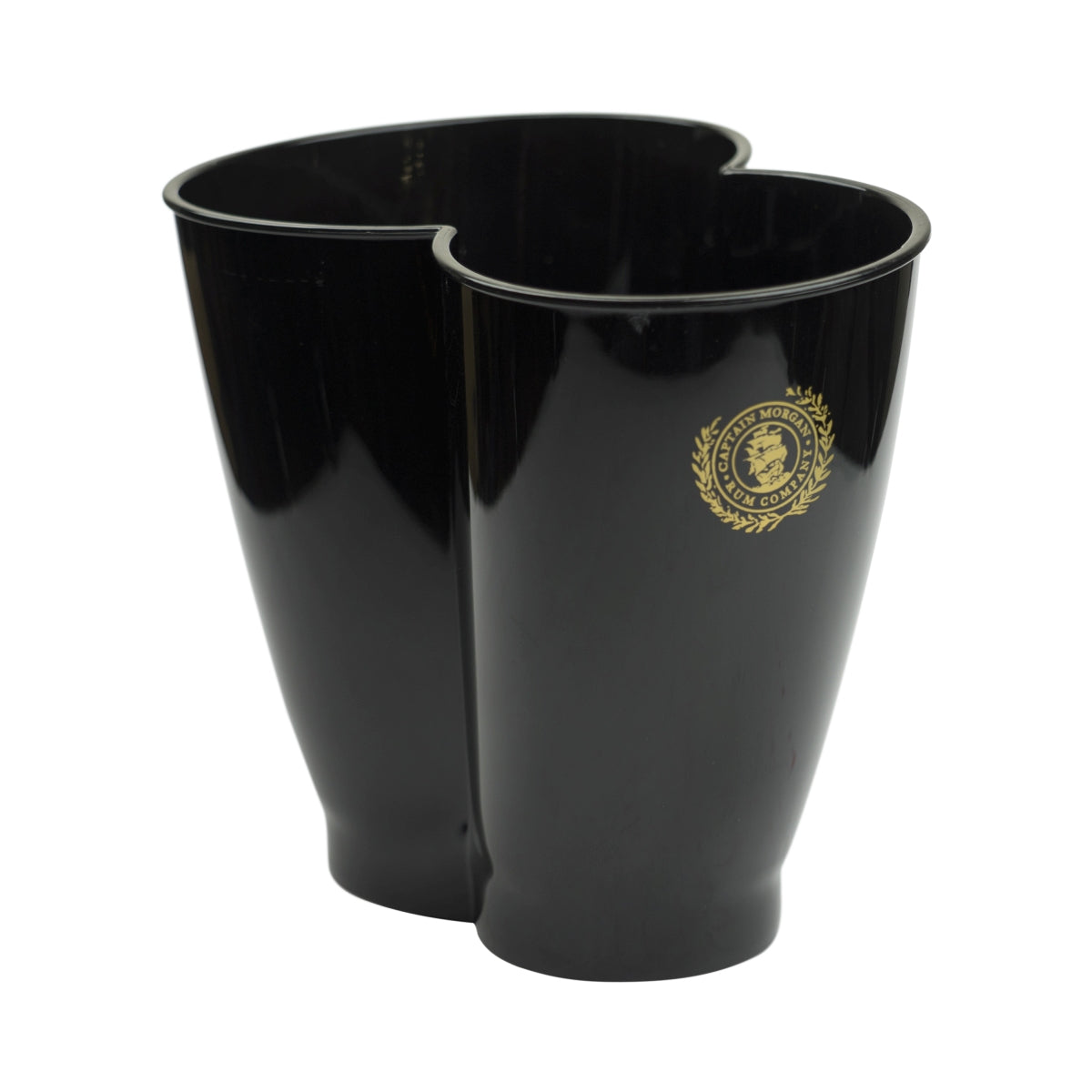 Captain Morgan Bucket Bar Contenitore termico nero Bottiglia dorata Capitano Ice Cooler