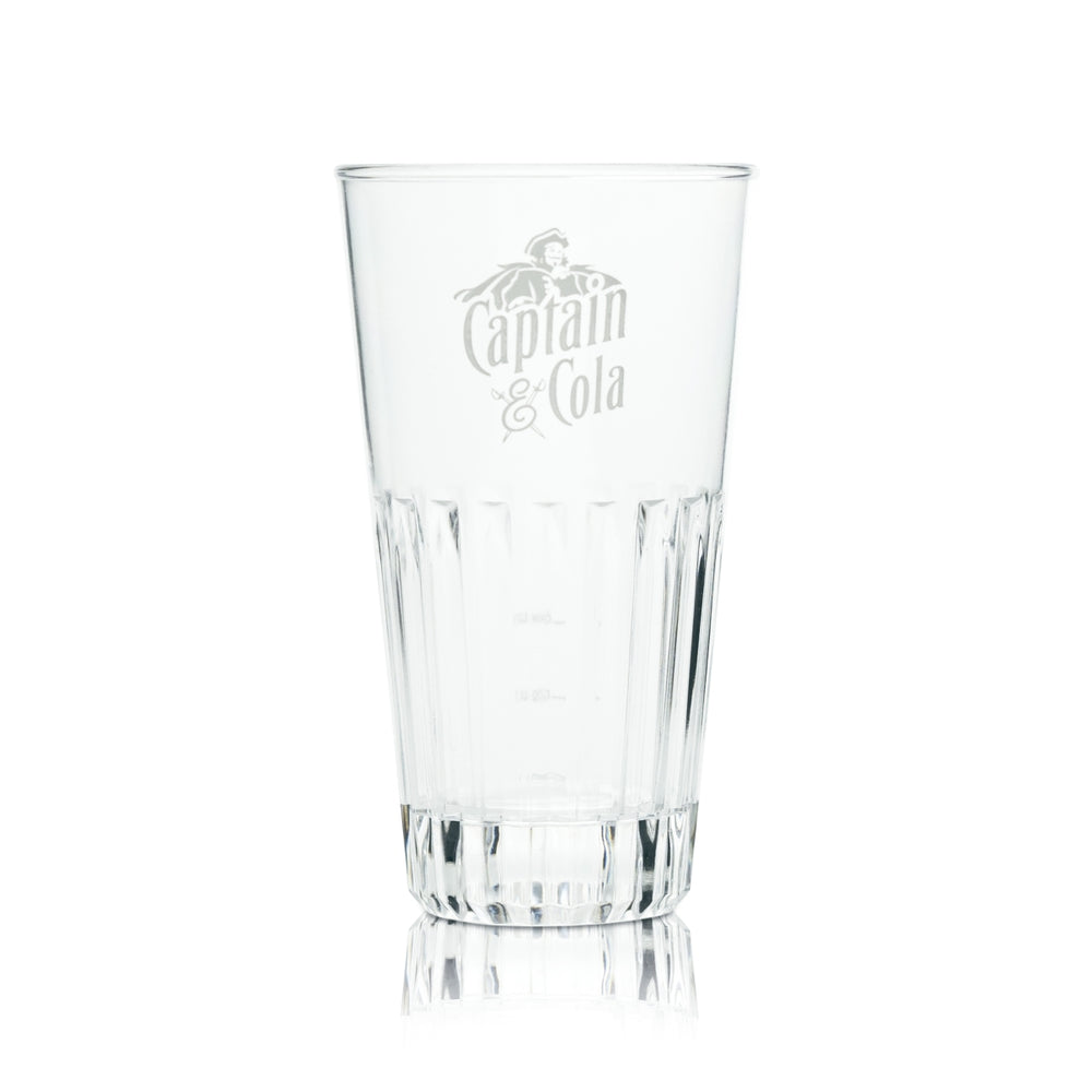 Captain Morgan Bicchiere in plastica 0,2 l Bicchieri in plastica riutilizzabili per long drink Rialto