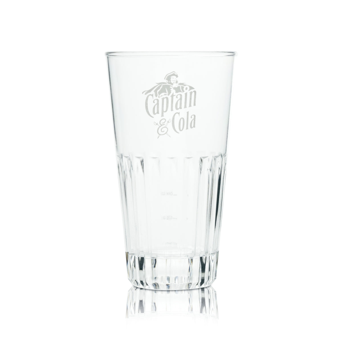 Captain Morgan Bicchiere in plastica 0,2 l Bicchieri in plastica riutilizzabili per long drink Rialto