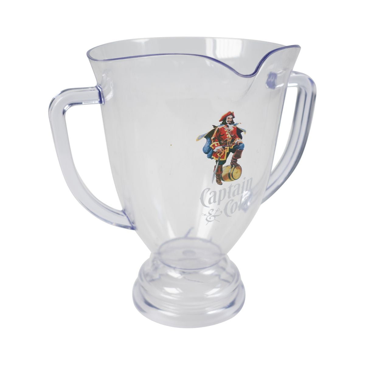 Caraffa Captain Morgan Pitcher Captain & Cola Coppa in plastica Cocktail Party