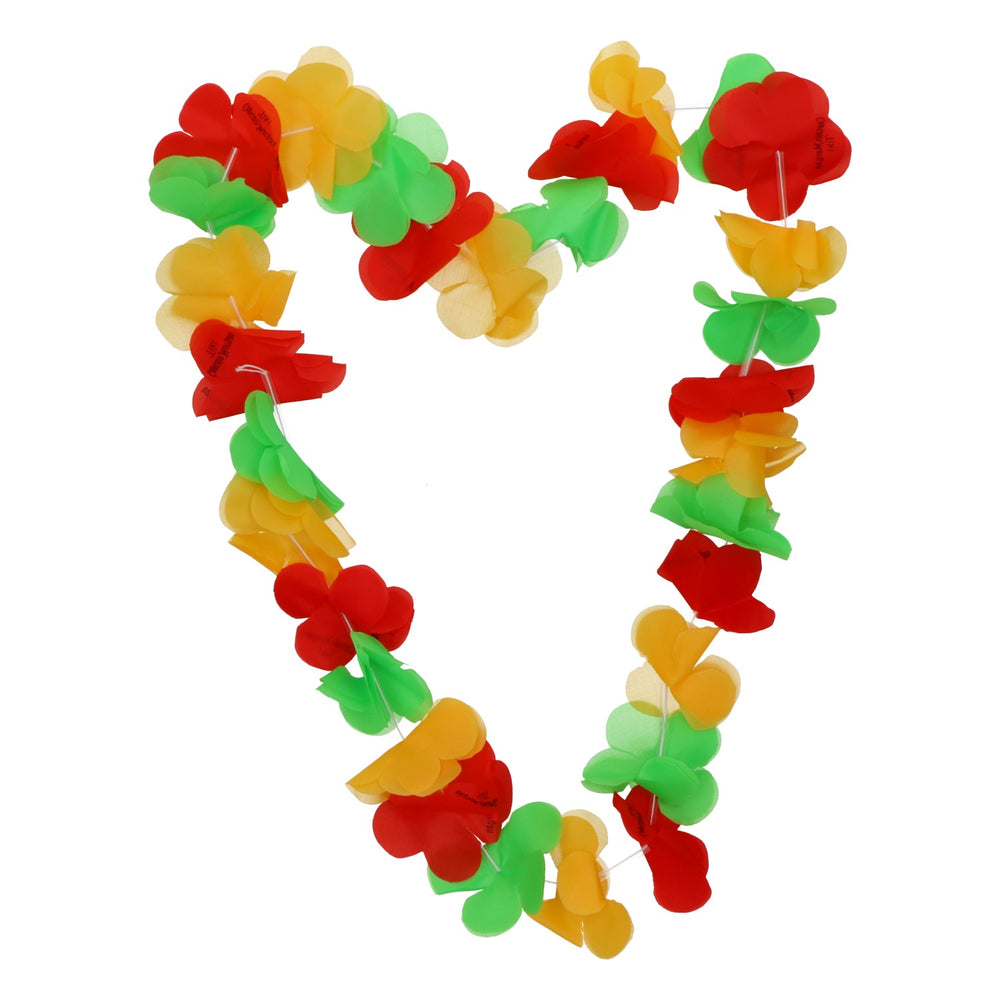 Collana Captain Morgan Rum, collana Hoola, collana di fiori, collana Tiki, nuova, carta colorata, vetro