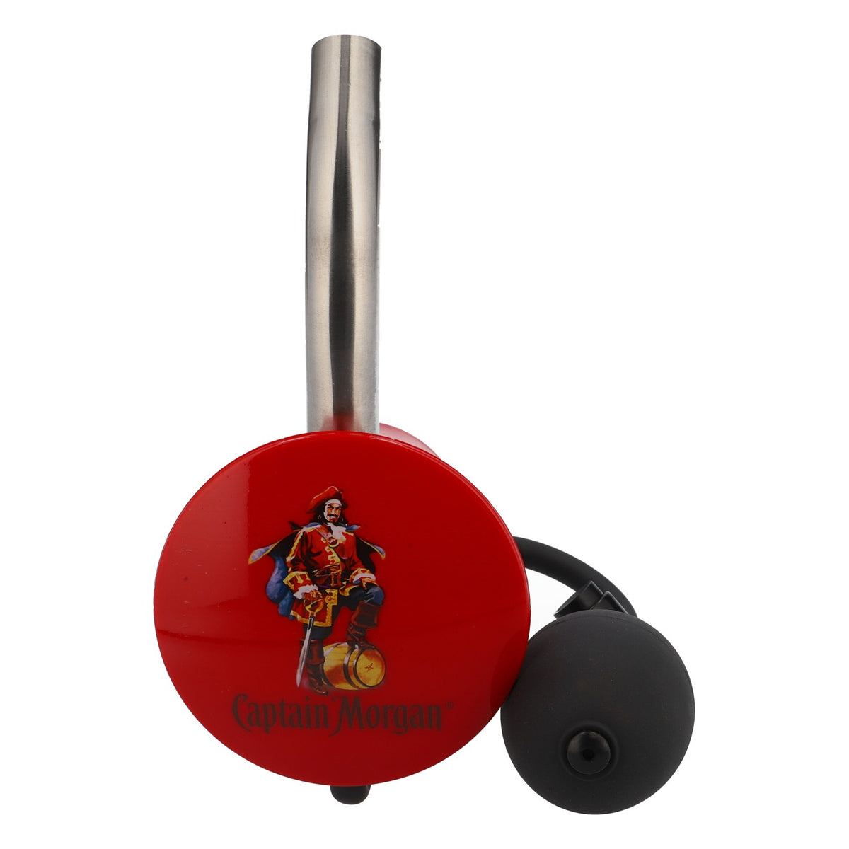 Captain Morgan Rum Pumpe 3l Pompa per bottiglie Dosatore manuale per bottiglie rosso – Vista 2