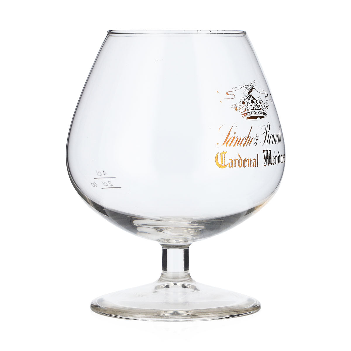 Cardenal Mendoza Cognac Bicchiere 2cl/4cl Logo dorato Böckling – Vista 3