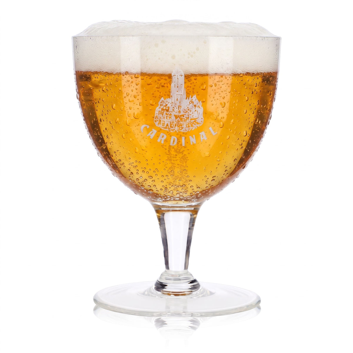 Bicchiere da birra Cardinal da 0,49 l, a forma di coppa a tulipano