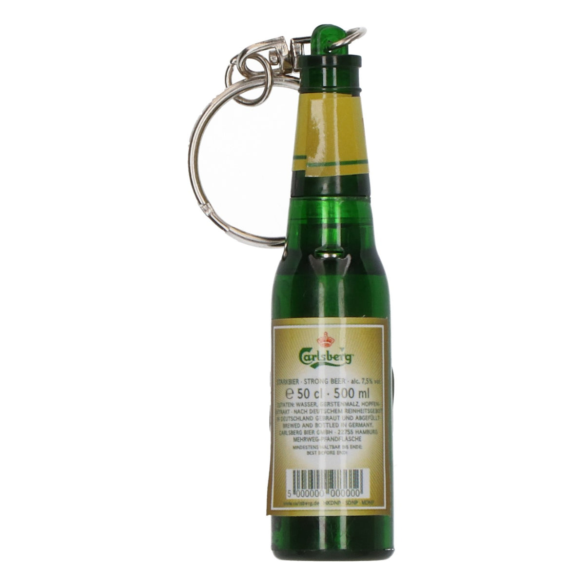 Torcia LED Carlsberg Beer portachiavi lampada da esterno bottiglia "Elephant" – Vista 2