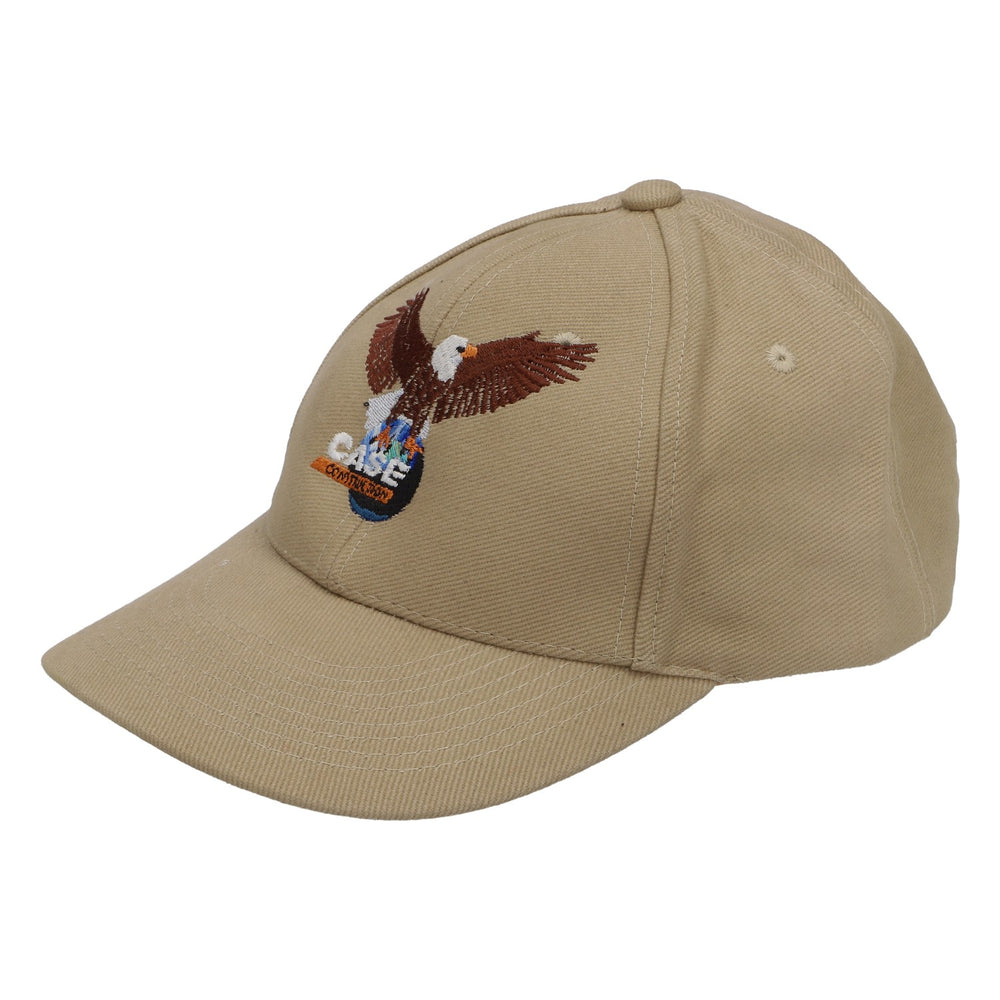 Cappellino da baseball Case Construction USA Cappellino da camionista Motivo "Aquila beige