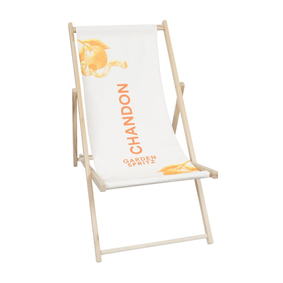 Chandon Garden Spritz Sedia a sdraio pieghevole da spiaggia, da giardino, da campeggio