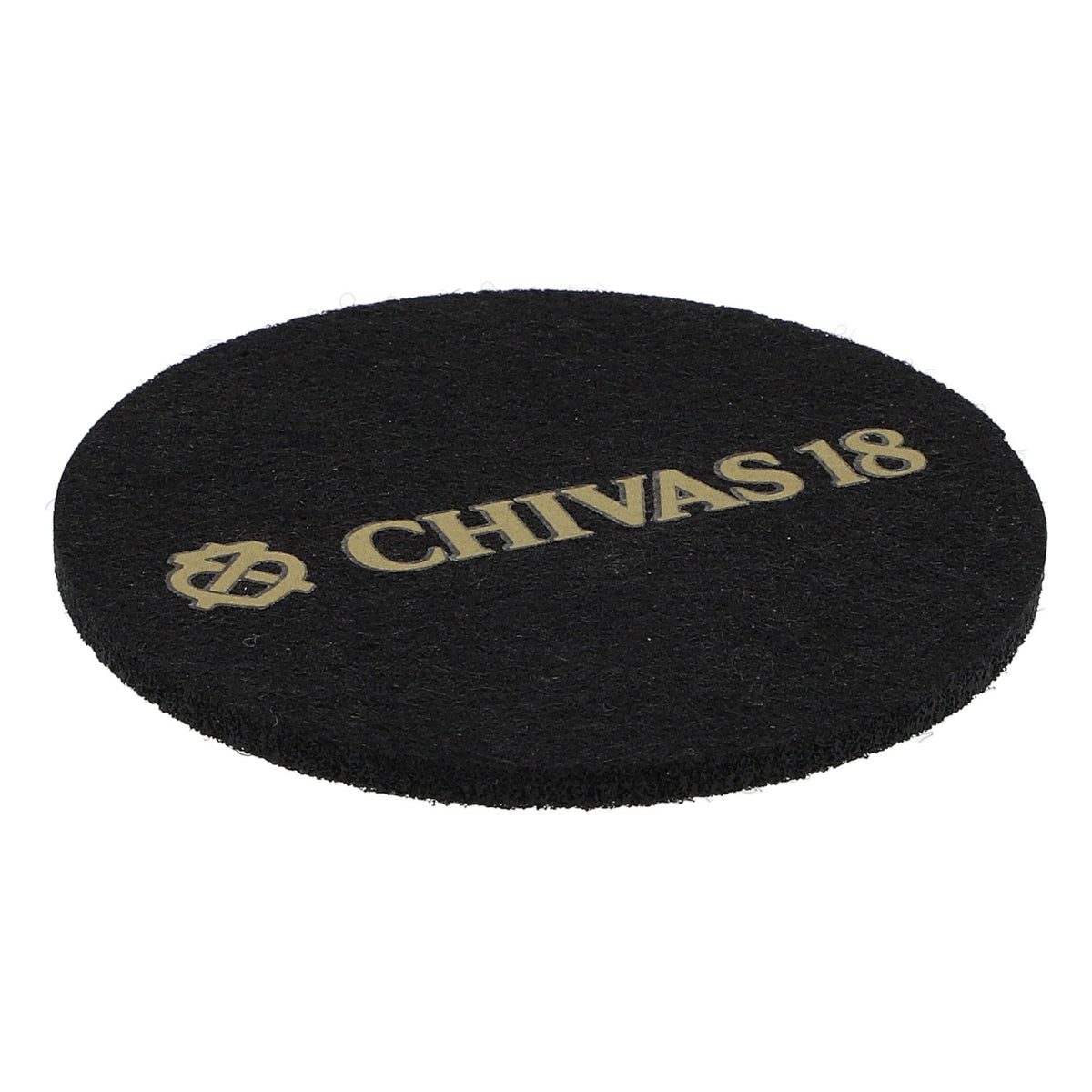 Sottobicchiere in feltro Chivas Regal Whisky Nero 6,2 cm di diametro "Chivas 18"