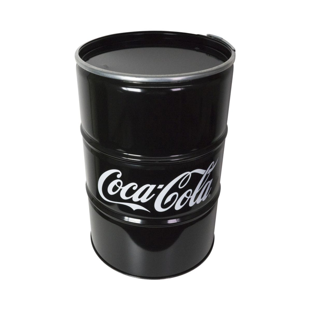 Coca Cola Barile in lamiera Tavolo alto per fumatori Arredamento da esterno Lounge Pubblicità