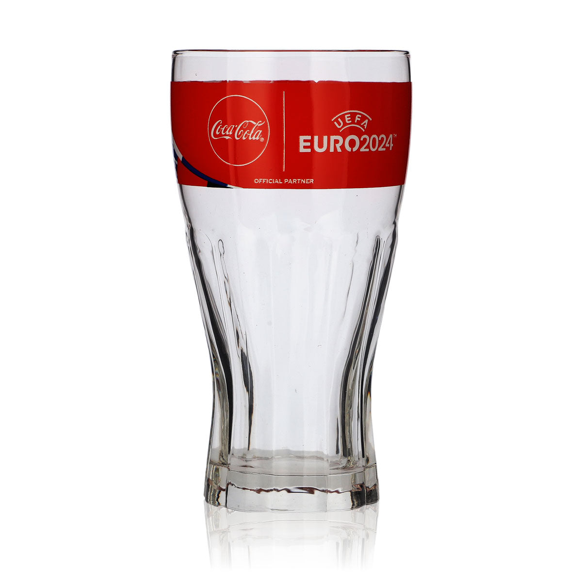 Bicchiere Coca Cola 0,36 l Willi Bicchiere sagomato EURO 2024 Edizione speciale calcio 2 – Vista 2