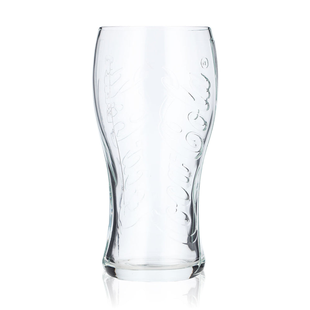 Bicchiere Coca Cola 0,3 l Contorno Curve Logo verticale in rilievo Bicchieri Bevande