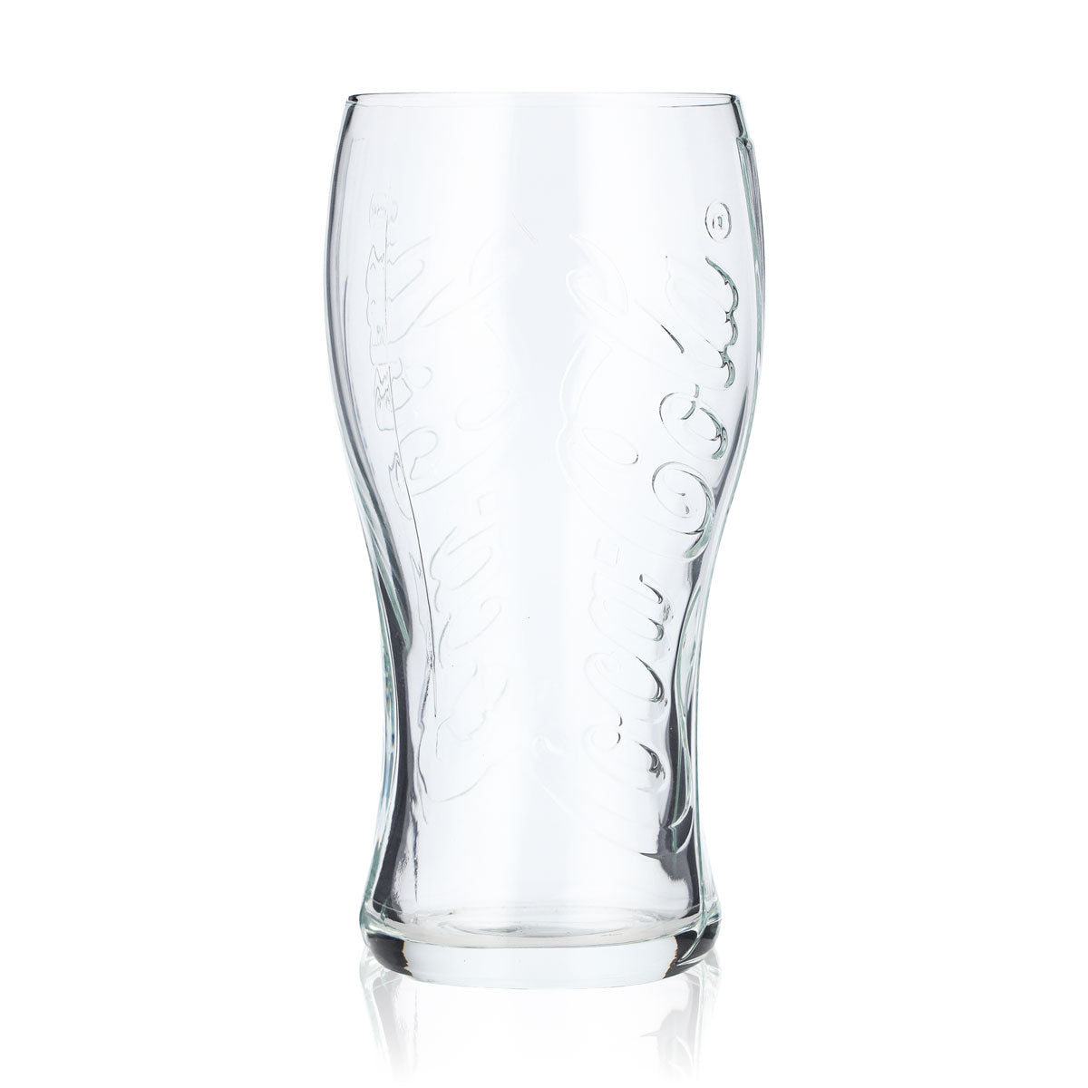 Bicchiere Coca Cola 0,3 l Contorno Curve Logo verticale in rilievo Bicchieri Bevande