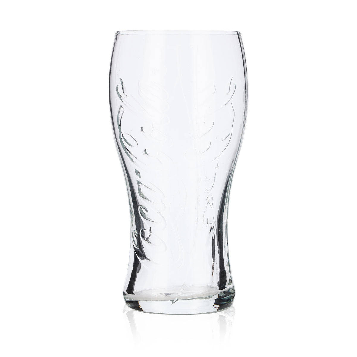 Bicchiere Coca Cola 0,3 l Bicchieri in vetro sagomato Bicchiere per bevande analcoliche Scritta verticale – Vista 2