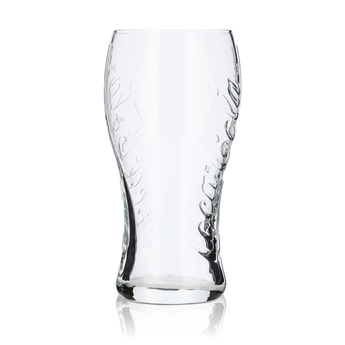 Bicchiere Coca Cola 0,3 l Bicchieri in vetro sagomato Bicchiere per bevande analcoliche Scritta verticale – Vista 4