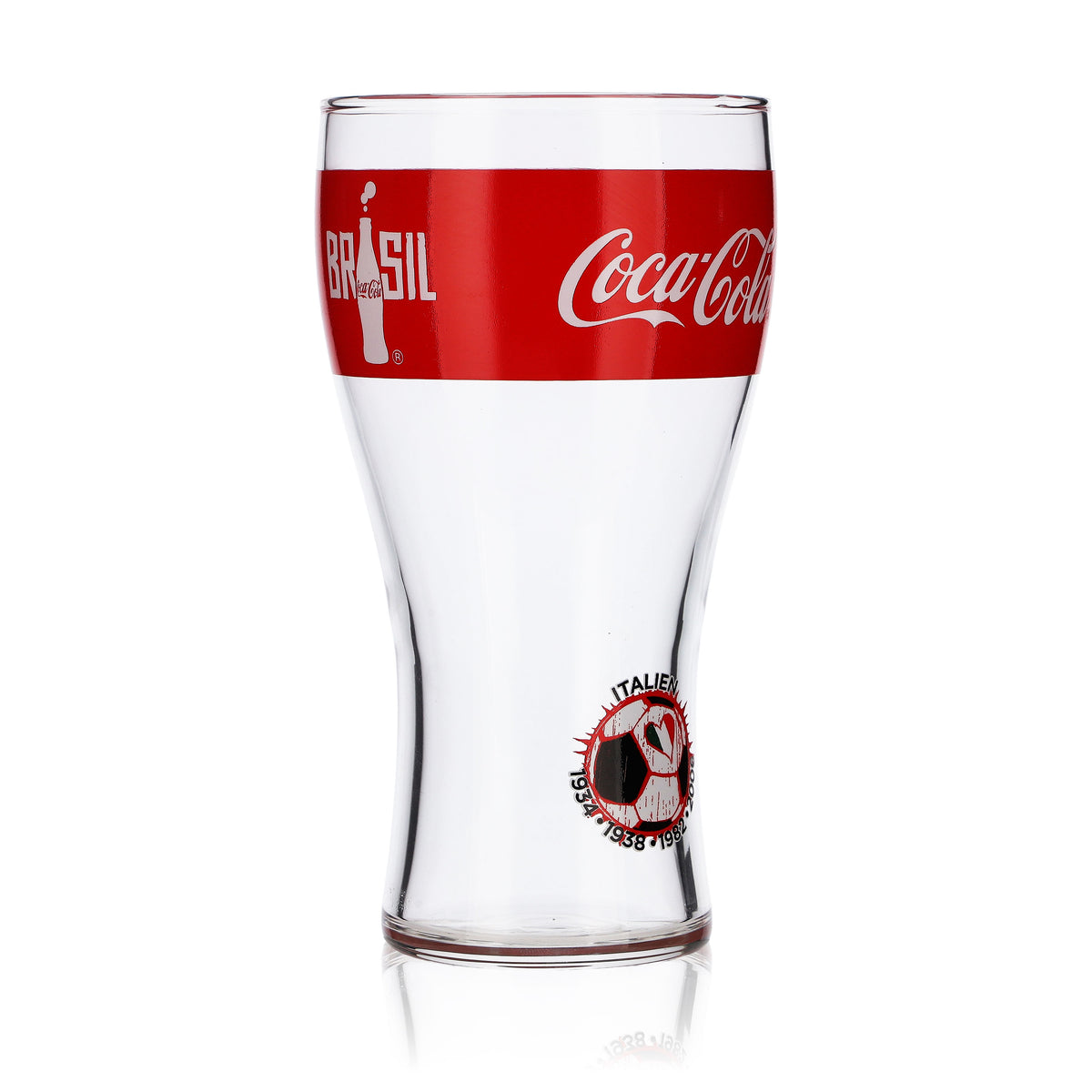 Coca Cola  Vetro / Bicchieri Bicchiere da collezione Campione del mondo Bicchiere n. 2 Italia – Vista 2