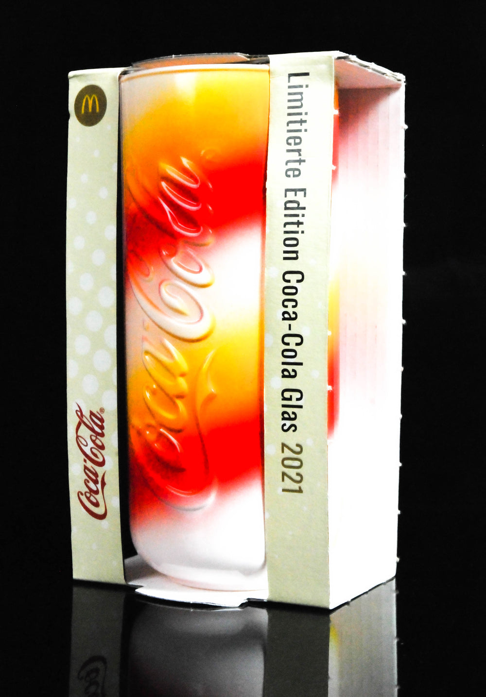 Bicchieri Coca Cola Bicchiere da collezione 50 anni Mc Donalds Edizione speciale compleanno 2021
