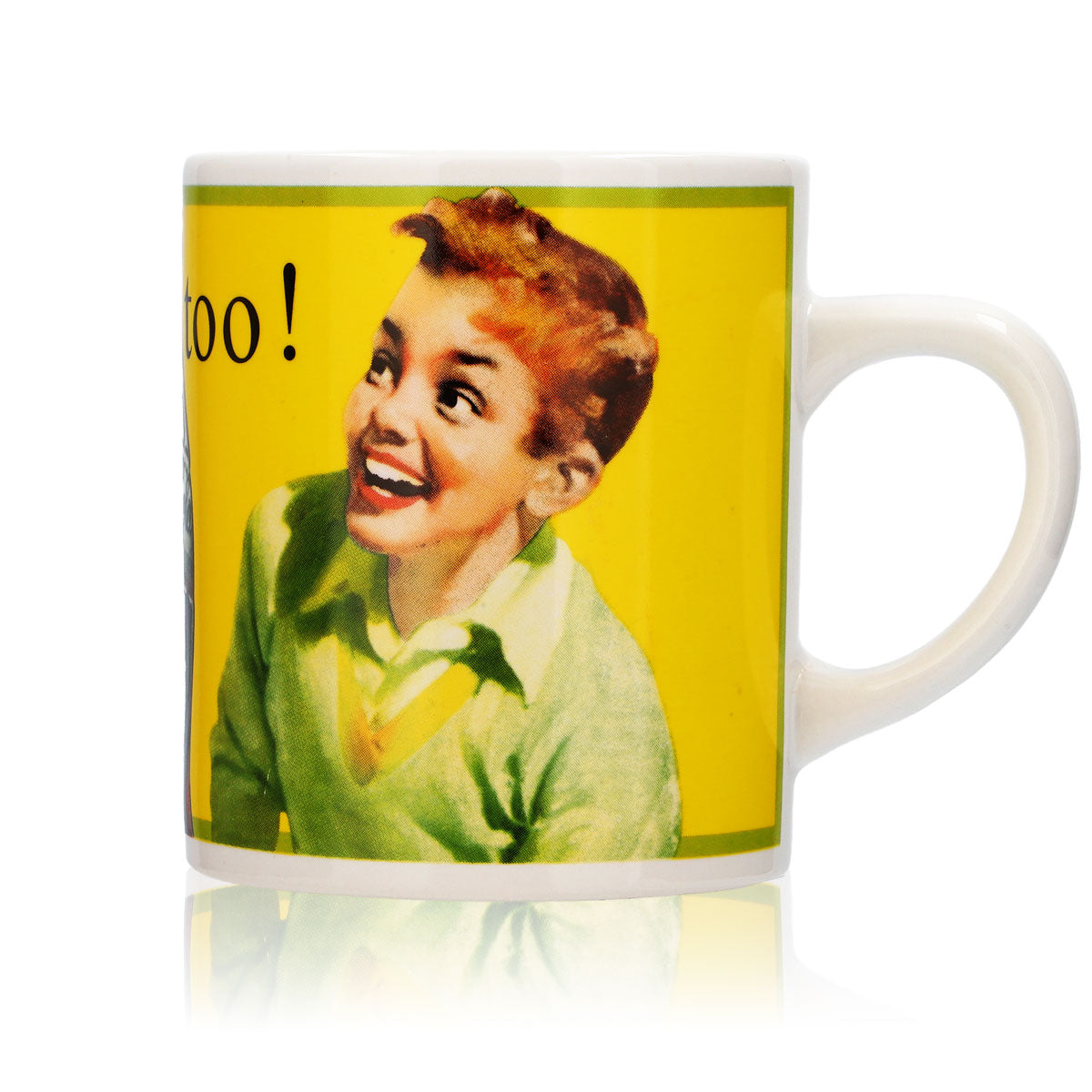 Tazza da caffè Coca Cola 0,4 l Bicchieri Mug in vetro  Tazza "Me, too" Bevanda analcolica