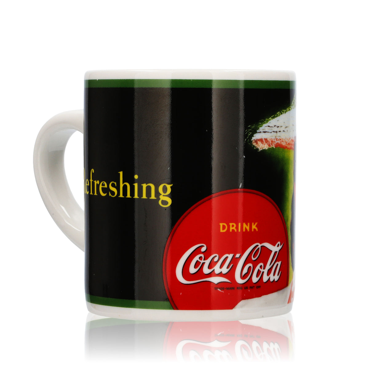 Tazza da caffè Coca Cola 0,4 l Bicchieri Mug Vetro  Tazza Bevanda analcolica "Refreshing" – Vista 4