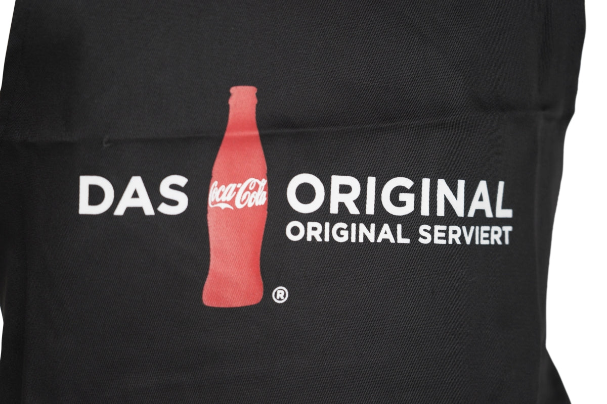 Grembiule da cameriere Coca Cola con pettorina lunga e tasche multiple per ristoranti, bar e caffetterie – Vista 3