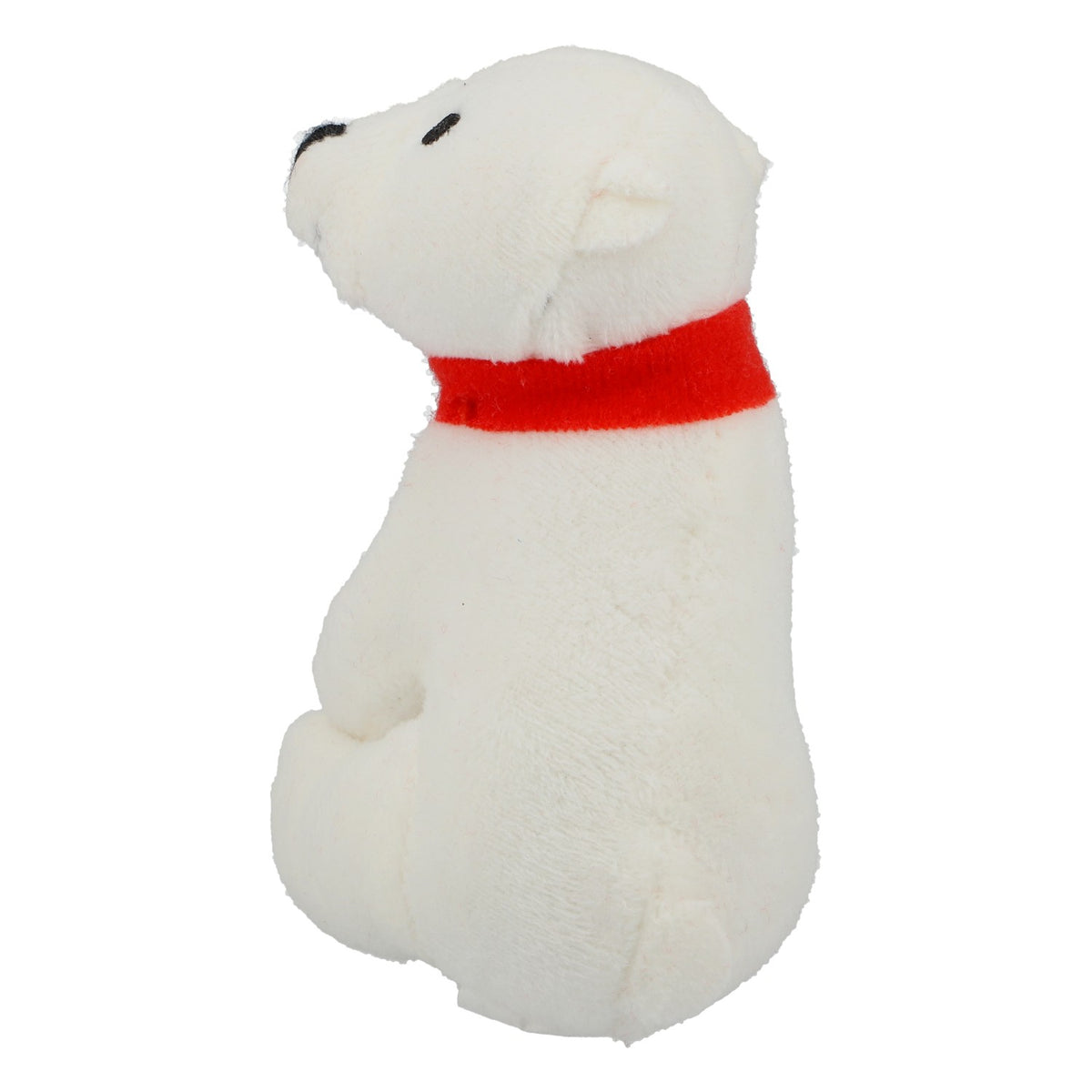 Orsacchiotto Coca-Cola, orso polare seduto con sciarpa, 11 cm, oggetto da collezione, idea regalo – Vista 3