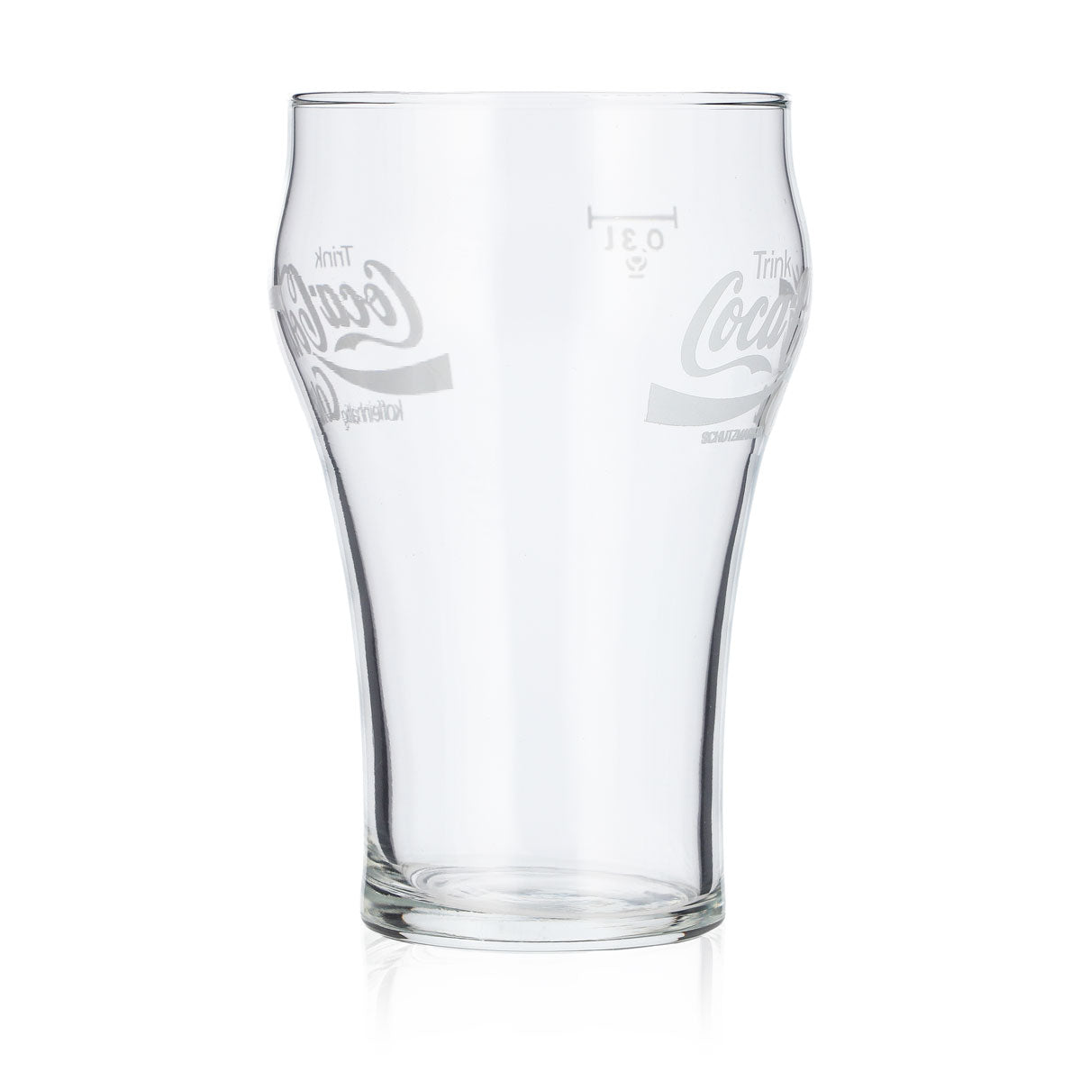 Bicchiere per bibite Coca Cola Bicchieri da cola Bicchiere da birra Design retrò "Coke" – Vista 2