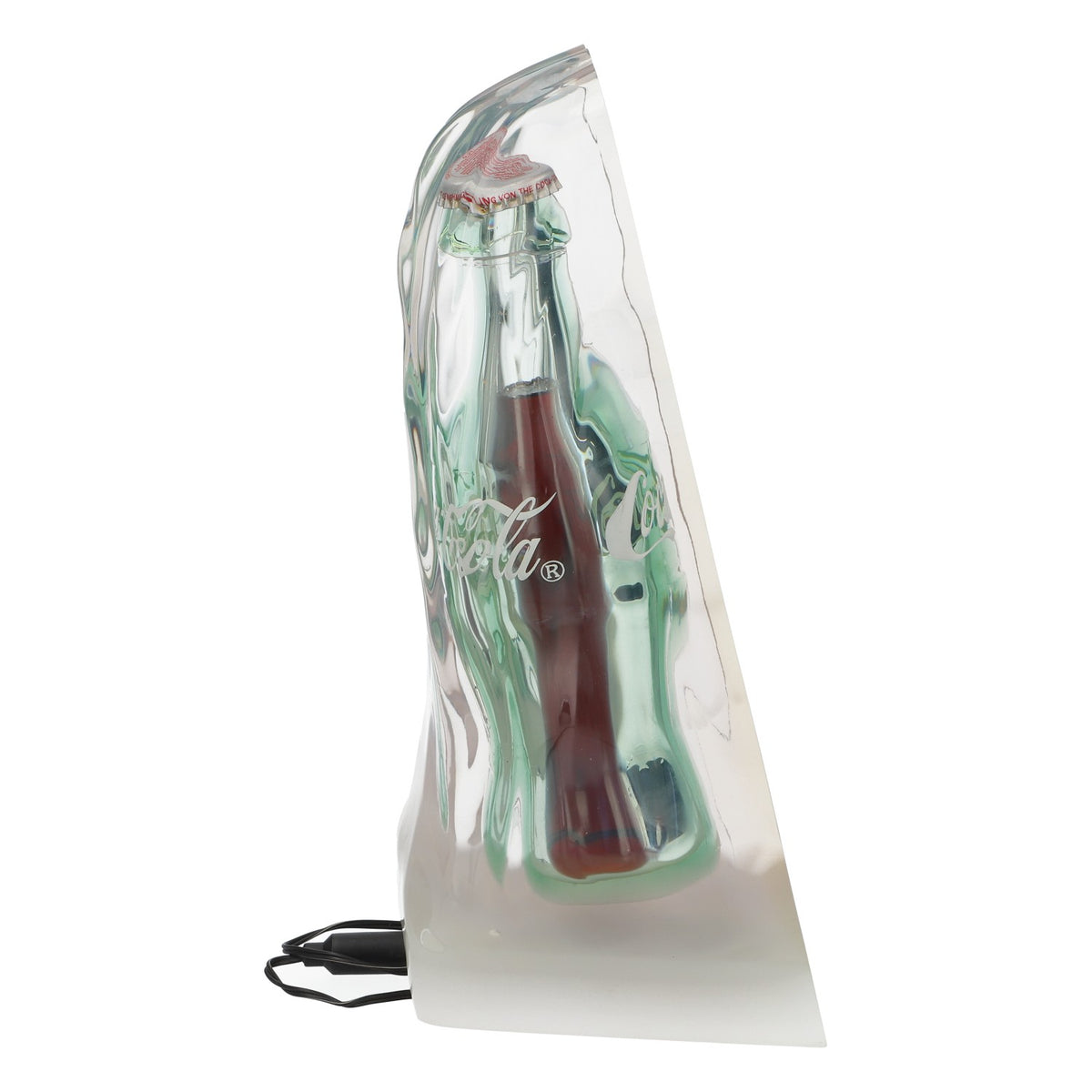 Insegna luminosa Coca Cola Softdrink Bottiglia in blocco LED incl. alimentatore – Vista 3