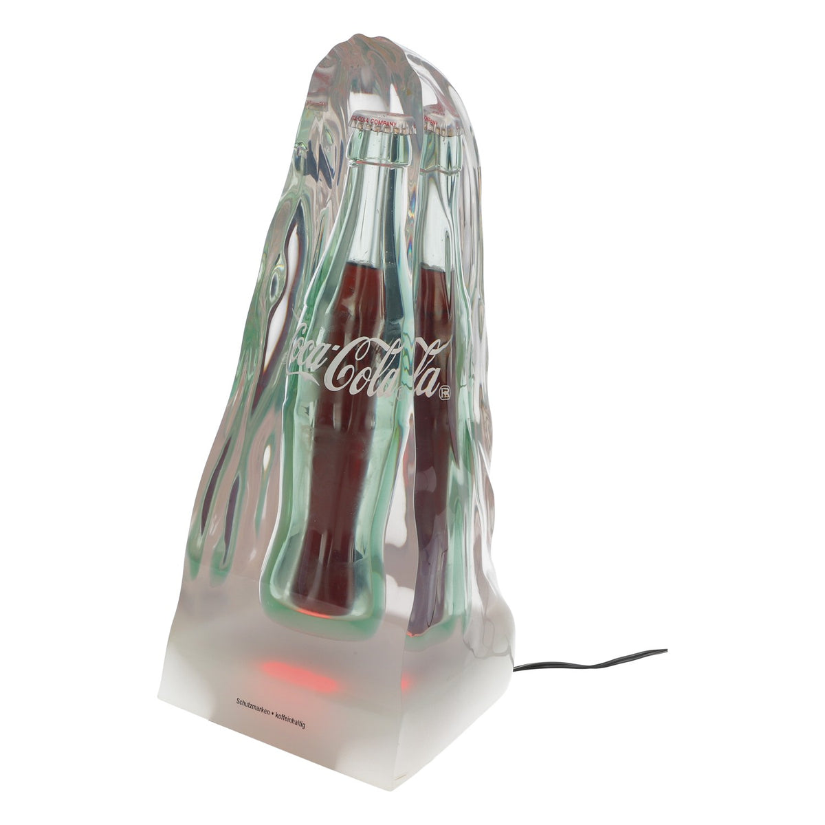 Insegna luminosa Coca Cola Softdrink Bottiglia in blocco LED incl. alimentatore – Vista 5