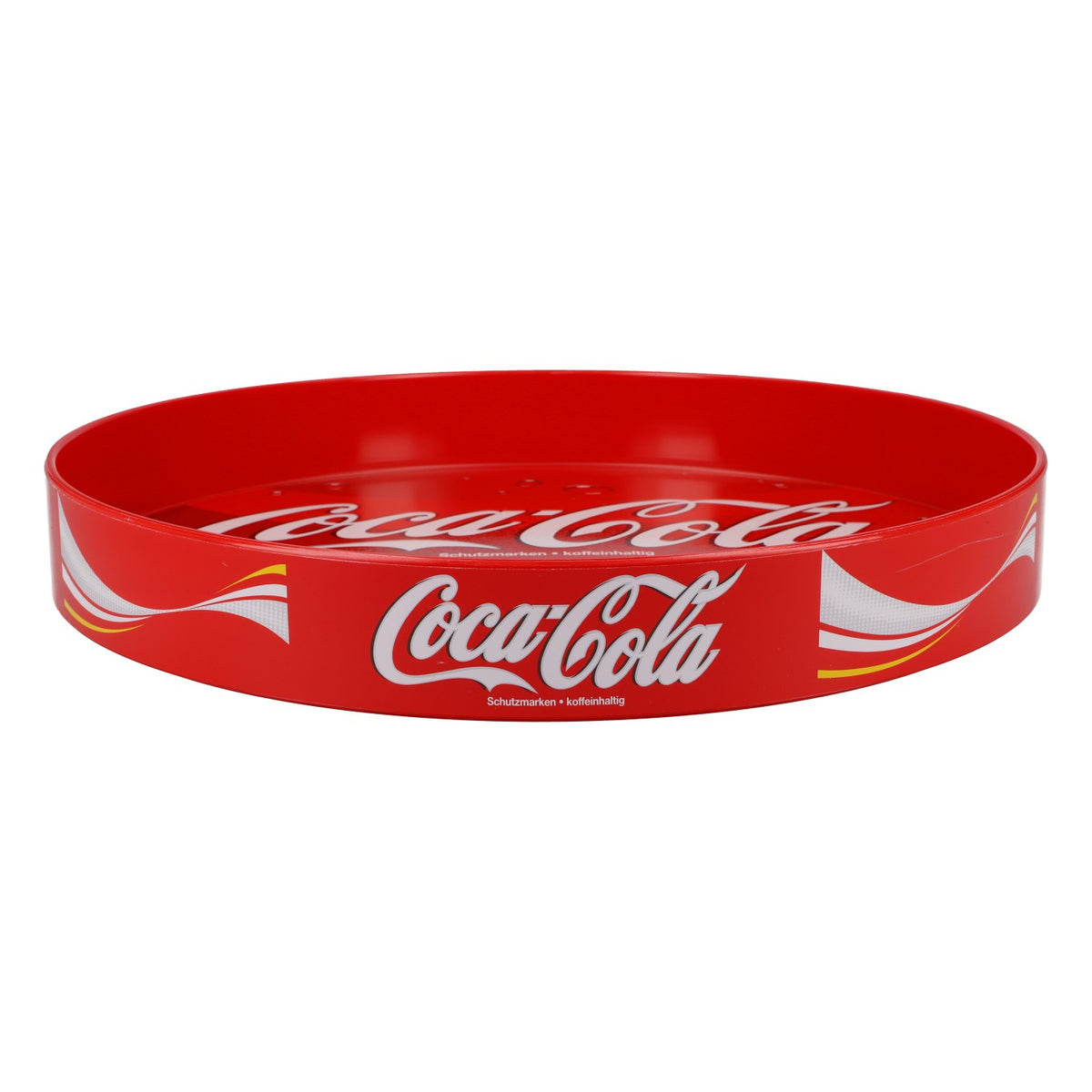 Vassoio retrò Coca Cola Softdrink Vassoio da portata antiscivolo 32 cm rosso – Vista 3