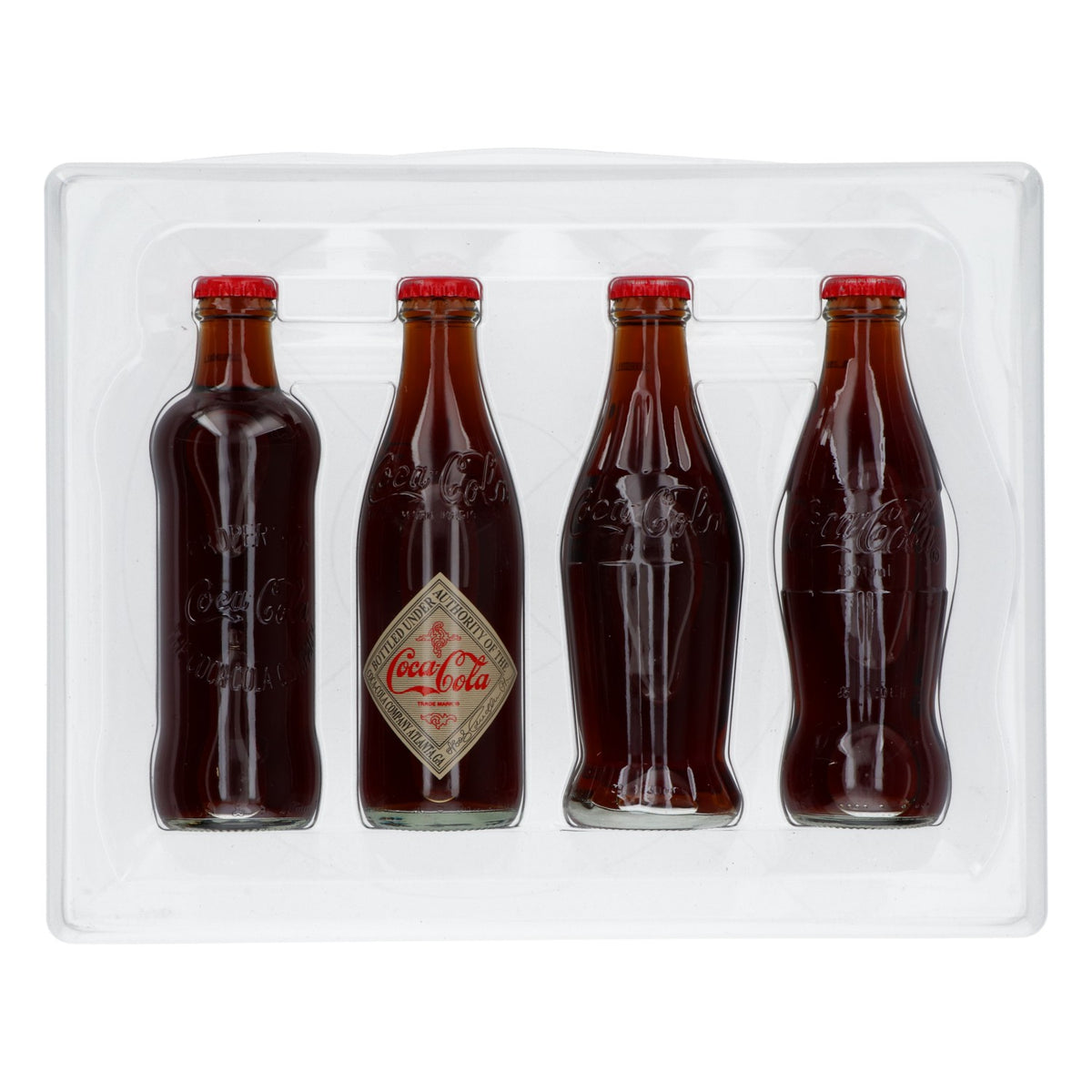 Set da collezione di bibite Coca Cola 125 anni di gioia di vivere! 4 bottiglie – Vista 2