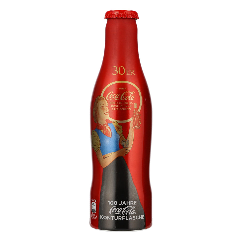 Bottiglia da esposizione Coca Cola Softdrink, edizione da collezione in 30 esemplari, bottiglia decorativa dei 100 anni