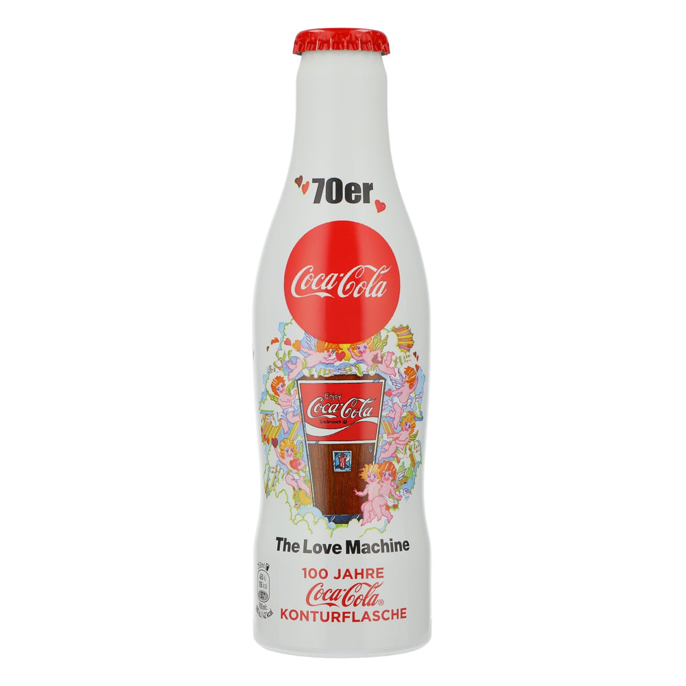 Bottiglia da esposizione Coca Cola Softdrink anni '70 Edizione da collezione 100 anni Bottiglia decorativa