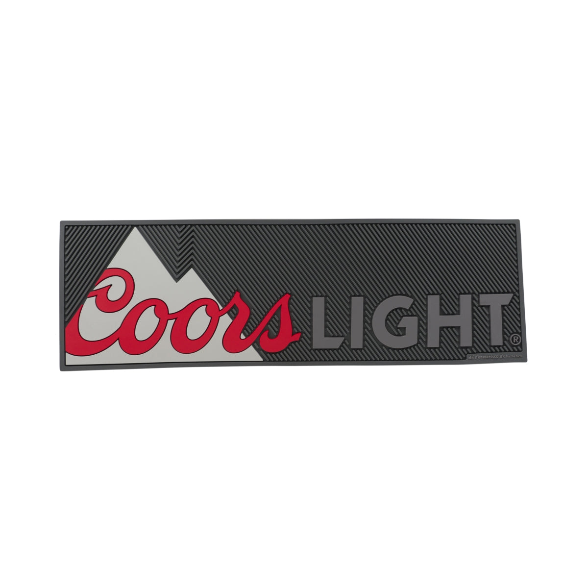 Coors Light Tappetino da bar 50x16cm Runner Tappetino scolapiatti per bicchieri UK Beer Antiscivolo