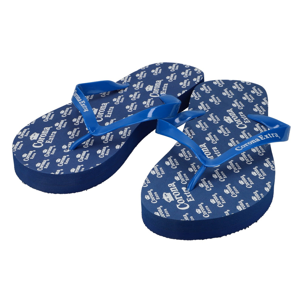 Ciabatte da bagno Corona Bier, taglia L, blu