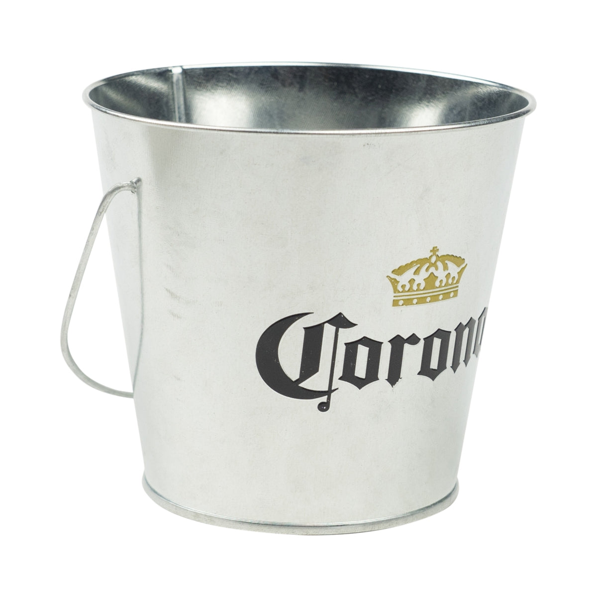 Mini secchiello per birra Corona con cubetti di ghiaccio 1 bottiglia Cooler Beach Metal Ice