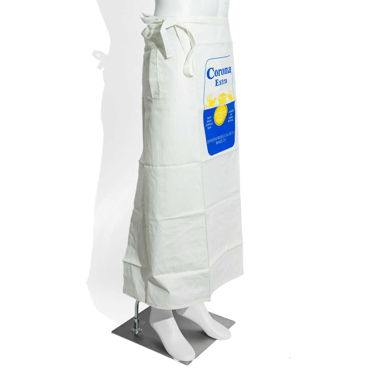 Grembiule da birra Corona Grembiule da cameriere Grembiule da bistrot Grembiule da servizio Bianco – Vista 2