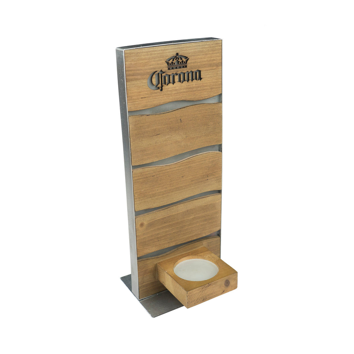 Espositore per bottiglie "Corona Glorifier" con illuminazione a LED