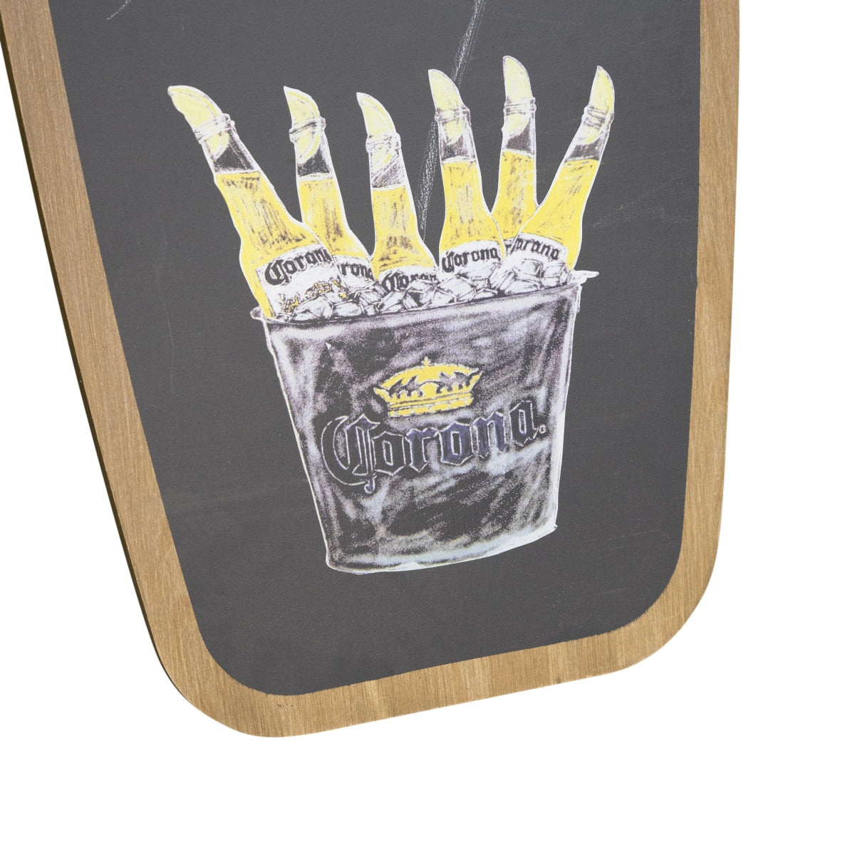 Corona Cavalletto Pubblicitario Lavagna A-Frame Espositore Tavola da Surf Pubblicità Gastronomia – Vista 2