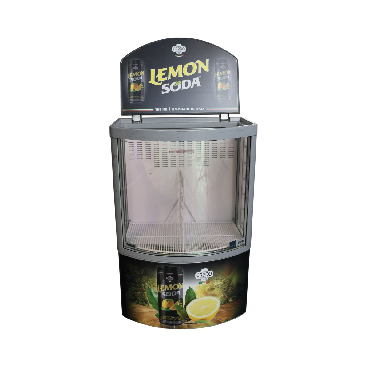 Crodo Vetrina refrigerata Frigorifero Banco frigo Lemon Soda Mojito Gastronomia Pubblicità – Vista 3