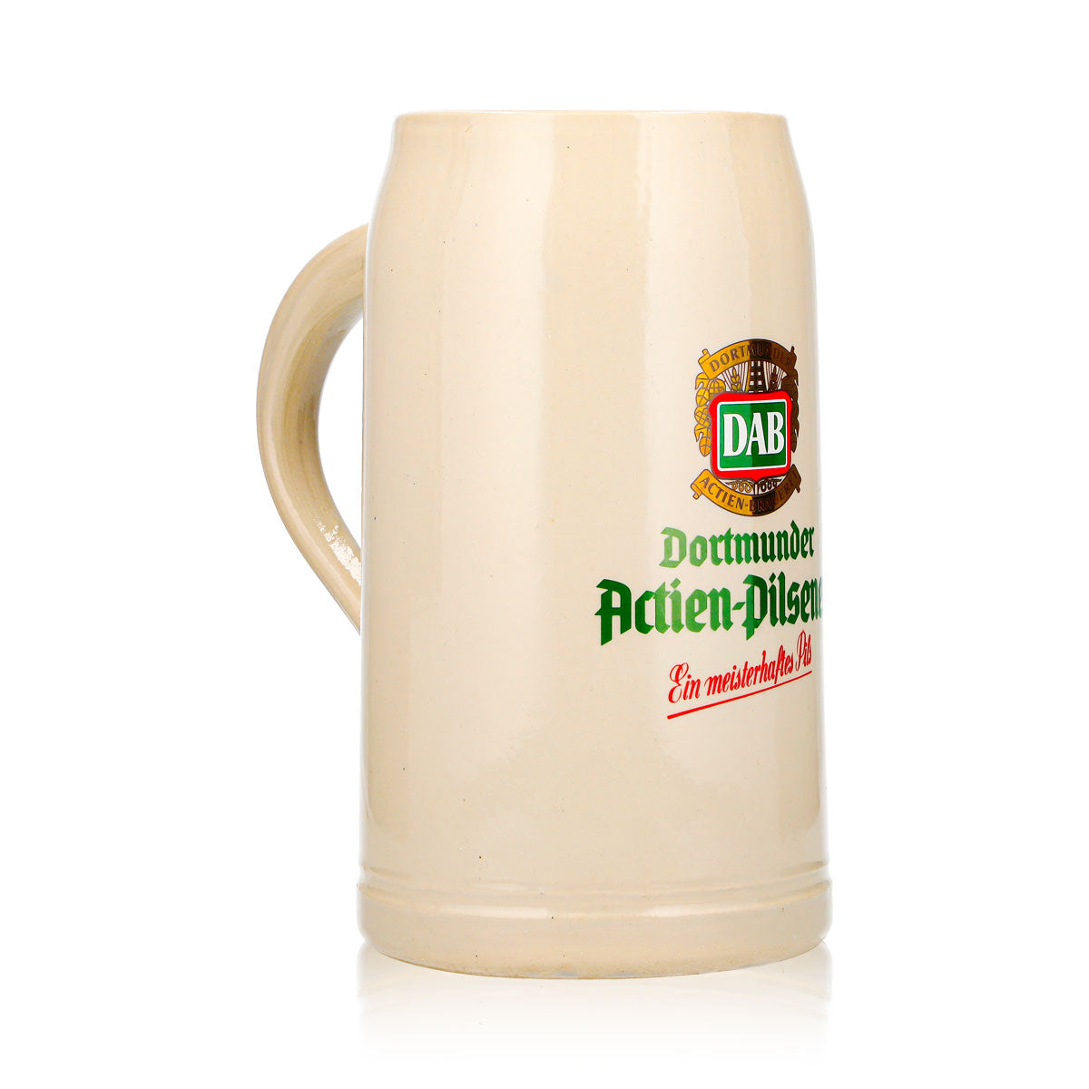 DAB - Birrificio di Dortmund, birra, bicchiere, boccale da birra, boccale di terracotta da 1 l – Vista 3