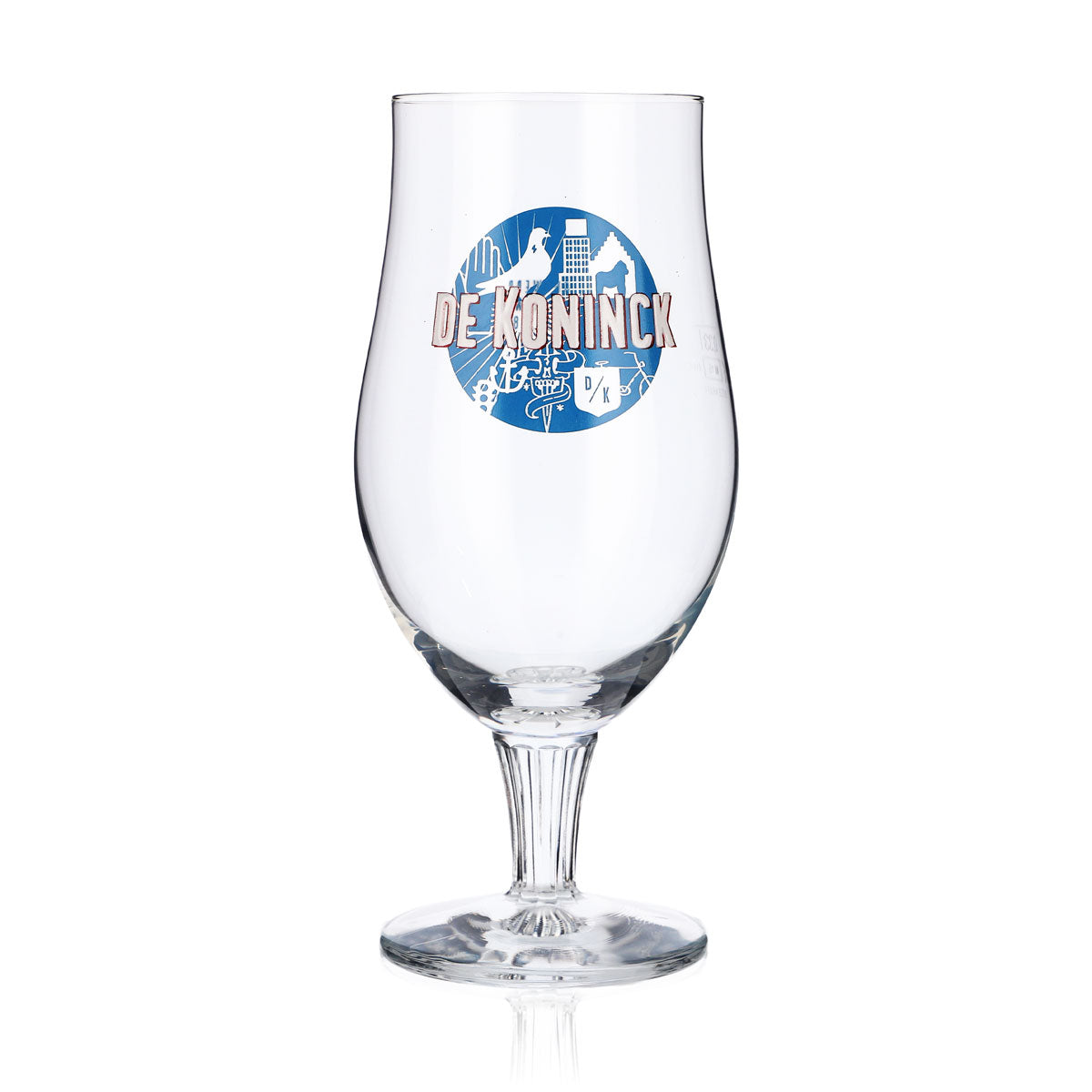 De Koninck Bicchiere da birra Bicchiere a calice 0,33 l Calice Craft beer Logo blu
