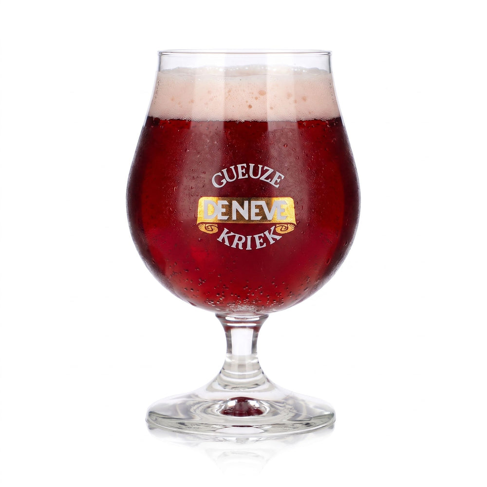 Bicchiere da birra Deneve da 0,5 l, a forma di coppa, Tulip, Gueuze, Kriek, Durobor, bicchiere da birra a forma di coppa