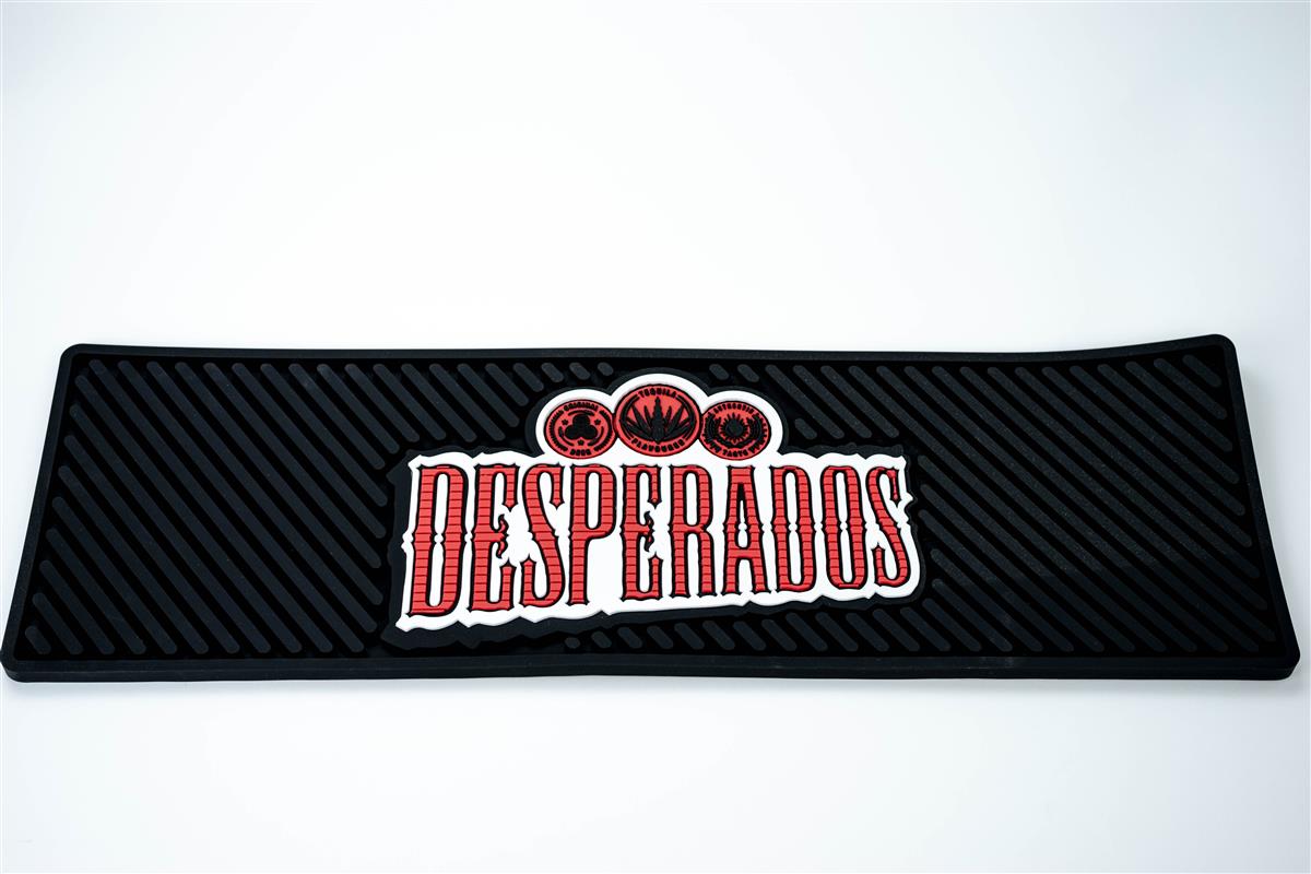 Deperados Birra Tappetino da bar Tappetino scolapiatti Accessori da bar nero grande 58 x 18