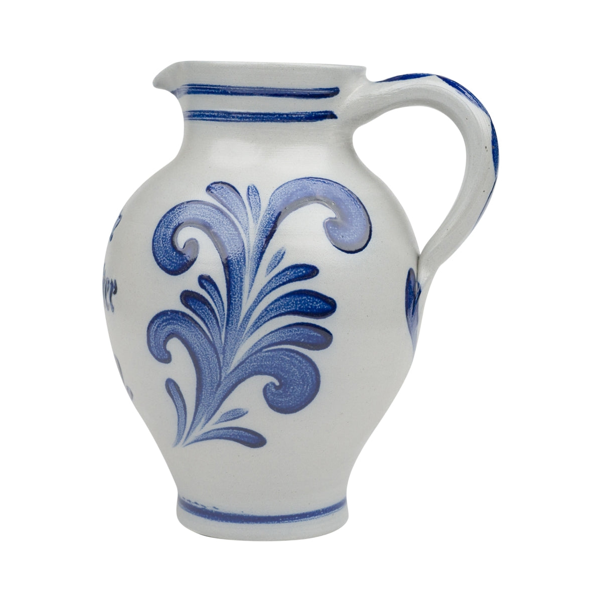 La vecchia brocca da sidro Hochstädter Apfelwein Krug 2L Pitcher Caraffa Äppler in ceramica – Vista 3
